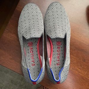 Rothy’s Flats (Charcoal Grid, retired pattern)